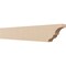 Ekena Millwork 2in. W x 4in. H x 24in. L Asheboro Woodgrain TimberThane Rafter Tail, Primed Tan RFTUR02X04X24ASHRCPR - alternate 1